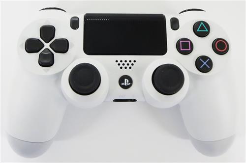 PlayStation 4 ワイヤレスコントローラー DUALSHOCK 4 グレイシャー・ホワイト (箱説なし)