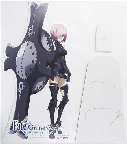 Fate Grand Order Menu 等身大パネル マシュ キリエライト シールダー ﾌｪｲﾄｸﾞﾗﾝﾄﾞｵｰﾀﾞｰﾒﾆｭｰﾄｳｼﾝﾀﾞｲ ﾊﾟﾈﾙﾏｼｭｷﾘｴﾗｲﾄ グッズ その他 その他 アニメグッズ ゲーム 同人誌の中古販売 買取 らしんばんオンライン