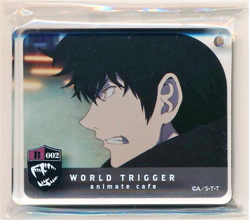 ワールドトリガー アニメイトカフェ Colotta トレーディングアクリルプレートキーホルダー 影浦雅人 ﾜｰﾙﾄﾞﾄﾘｶﾞｰｱﾆﾒｲﾄｶﾌｪｺﾛｯﾀﾄﾚｰﾃﾞｨﾝｸﾞｱｸﾘﾙﾌﾟﾚｰﾄｷｰﾎﾙﾀﾞｰｶｹﾞｳﾗﾏｻﾄﾕｷ グッズ 缶バッジ ラバーストラップ キーホルダー類 アクリルグッズ アニメグッズ ゲーム 同人誌の