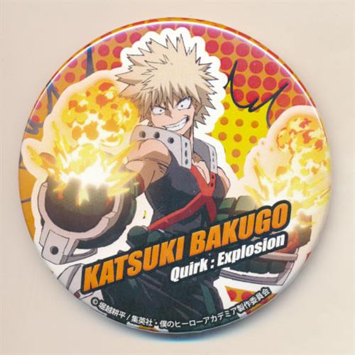 僕のヒーローアカデミア 缶バッジ 個性炸裂 爆豪勝己 【JUMP SHOP限定】