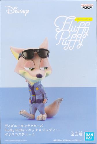 ズートピア ディズニーキャラクターズ Fluffy Puffy ニック ジュディ ポリスコスチューム ニック ワイルド ｽﾞｰﾄﾋﾟｱﾃﾞｨｽﾞﾆｰｷｬﾗｸﾀｰｽﾞﾌﾗｯﾌｨｰﾊﾟﾌｨｰﾆｯｸｱﾝﾄﾞｼﾞｭﾃﾞｨﾎﾟﾘｽｺｽﾁｭｰﾑﾆｯｸﾜｲﾙﾄﾞ グッズ フィギュア プライズ くじ アニメグッズ ゲーム 同人誌の中古販売 買取