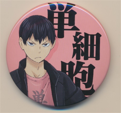 ハイキュー!! 四字熟語缶バッジコレクション 影山飛雄 【アニメイト限定】＜平日限定セール＞