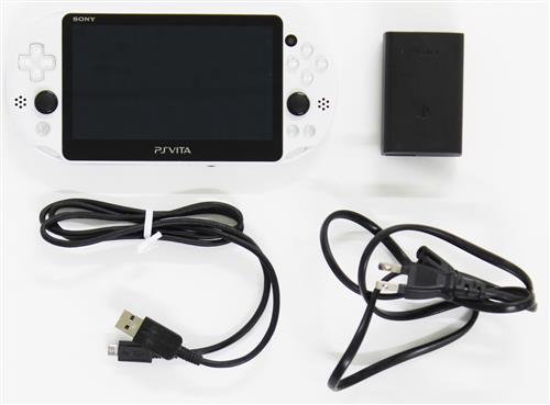 PlayStation Vita Wi-Fiモデル グレイシャー・ホワイト(箱説なし)
