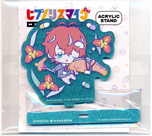 ヒプノシスマイク-Division Rap Battle- SANRIO NAKAYOKU EDIT ラメ入りアクリルスタンド 観音坂独歩(DOPPO)&KIRIMIちゃん.