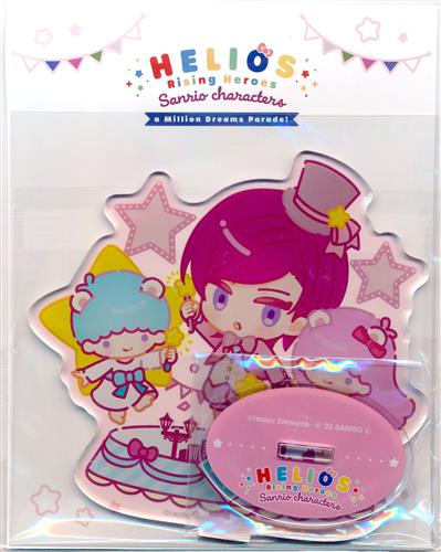 【未開封】エリオスライジングヒーローズ×サンリオキャラクターズ アクリルスタンド マリオン・ブライス×リトルツインスターズ