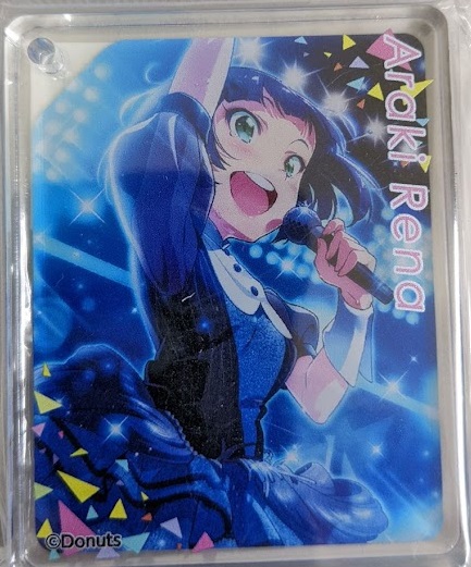 Tokyo 7th シスターズ×アニメイトカフェ CoLotta トレーディングアクリルプレートキーホルダー 荒木レナ