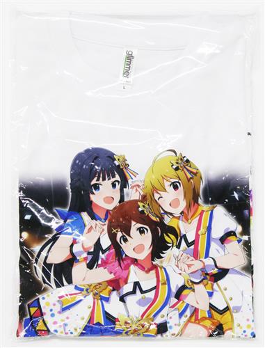【未開封】FEVER アイドルマスター ミリオンライブ! プレミアム39Tシャツ 春日未来&最上静香&伊吹翼 (Lサイズ)