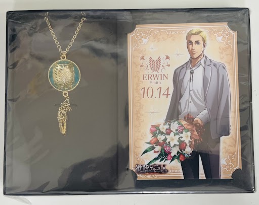 進撃の巨人 ループタイ】エルヴィン スミス 誕生日記念 ループタイ