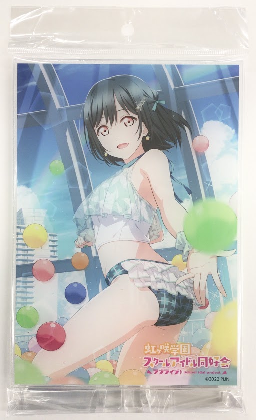 ラブライブ！虹ヶ咲学園 くじ引き堂 S賞 タペストリー 三船栞子 水着 虹