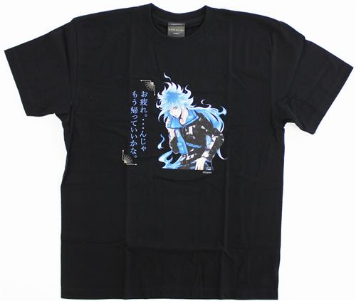 Disney TWISTED-WONDERLAND セリフTシャツ イデア・シュラウド (ブラック/Lサイズ)