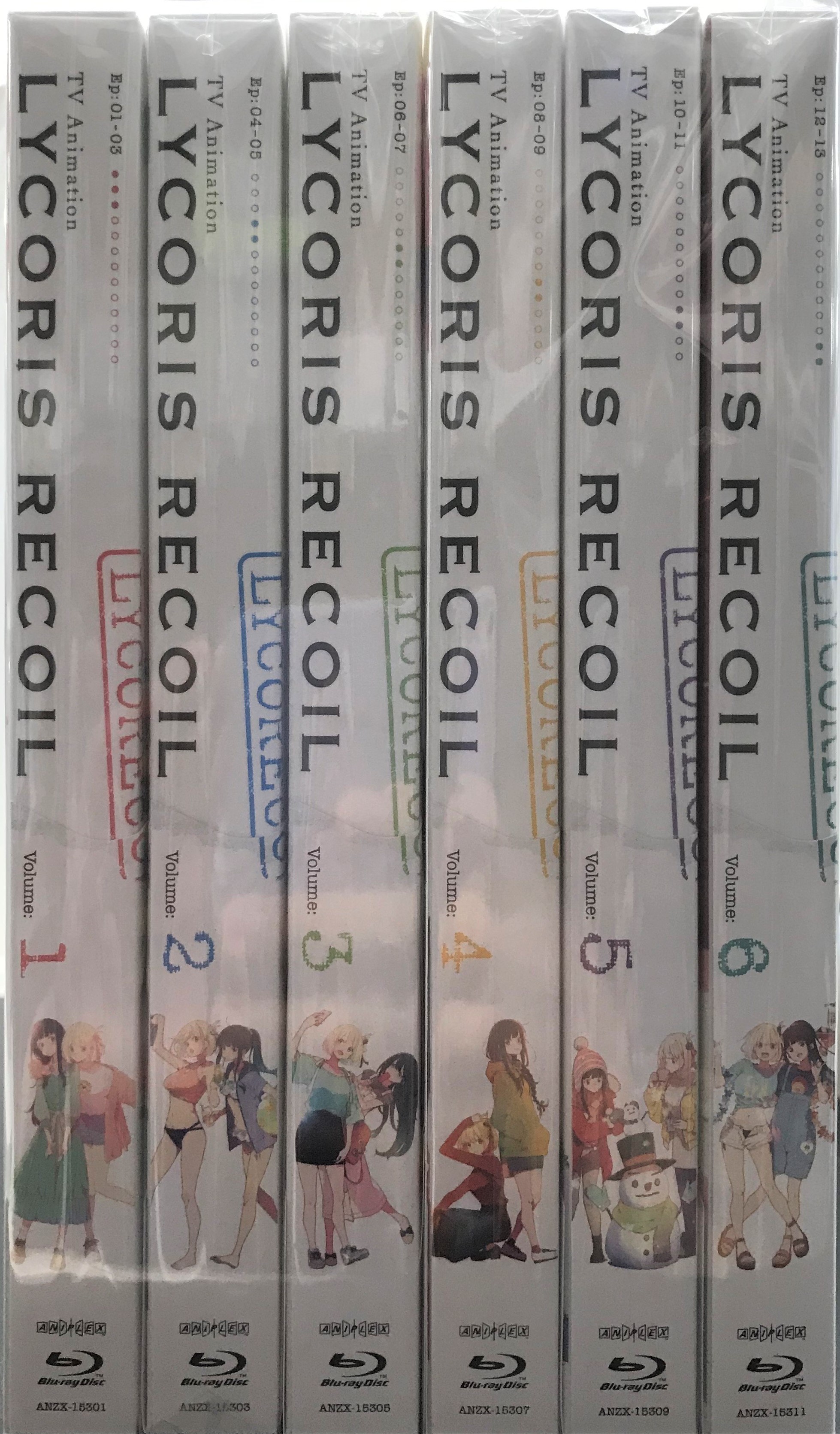 リコリス・リコイル 完全生産限定版 全6巻セット 【ブルーレイ】 ﾘｺﾘｽﾘｺｲﾙｶﾝｾﾞﾝｾｲｻﾝｹﾞﾝﾃｲﾊﾞﾝｾﾞﾝ06ｶﾝｾｯﾄ 映像 ...