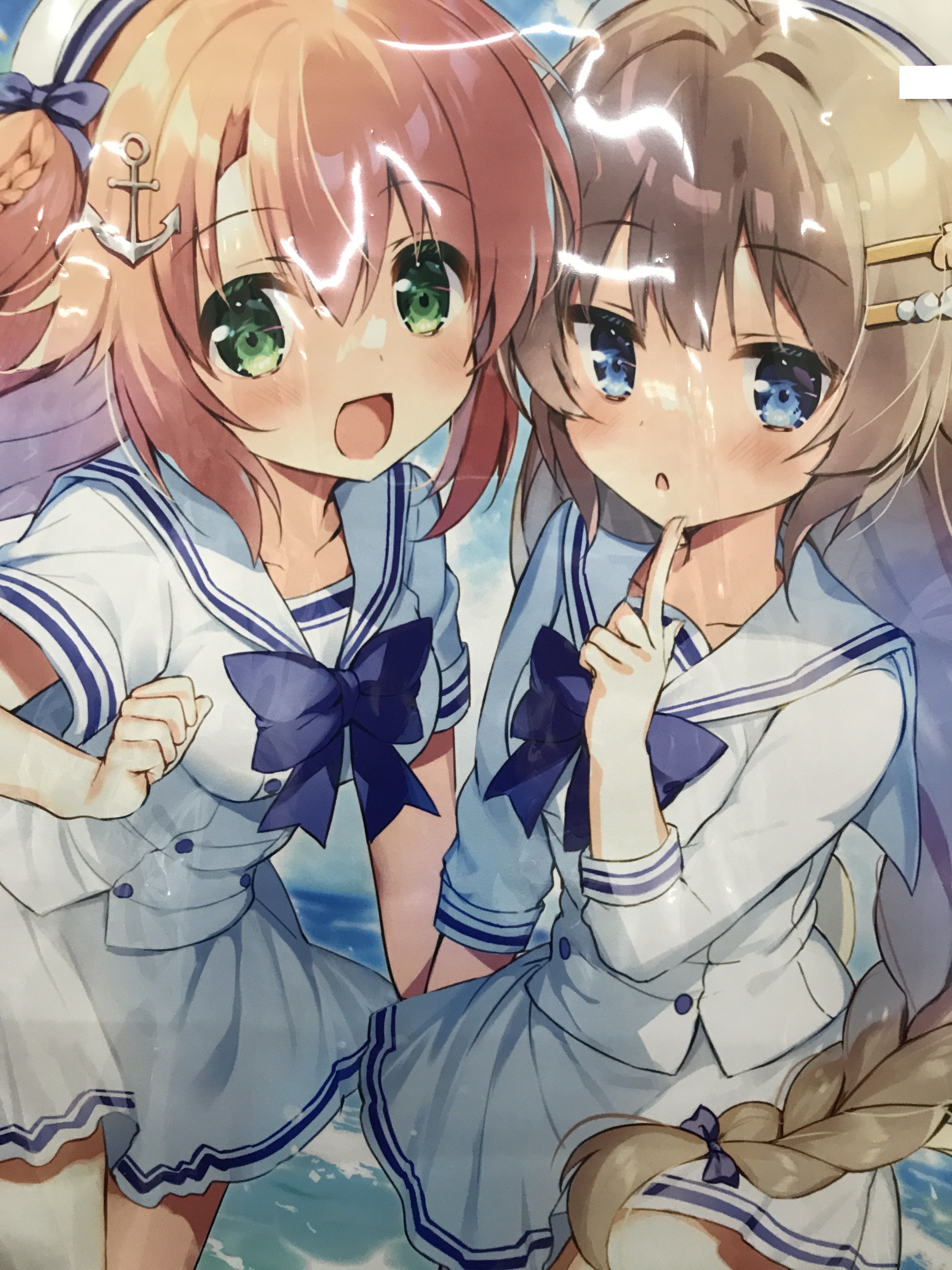 夏月まりな 夏月まりな先生厳選イラスト B2Wスエードタペストリー (-夏色- 麗 by Melonbooks Girls Collection 2021 summer)