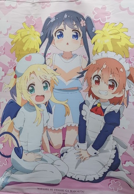 私に天使が舞い降りた! B2 布ポスター 星野ひなた＆姫坂乃愛