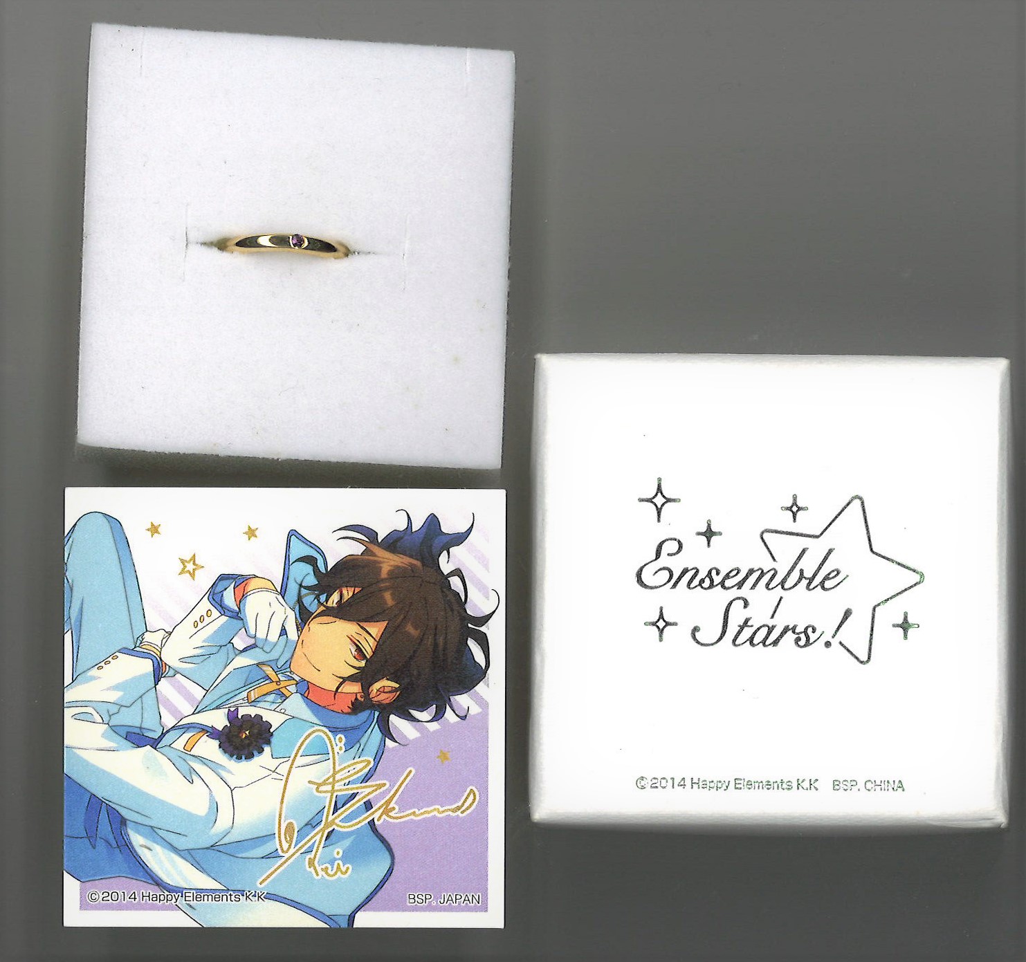 新品★あんスタ★UNDEAD【朔間零】一番アクセ★3年生★リング★指輪 新品☆あんスタ☆UNDEAD【羽風薫】一番アクセ☆3年生☆リング