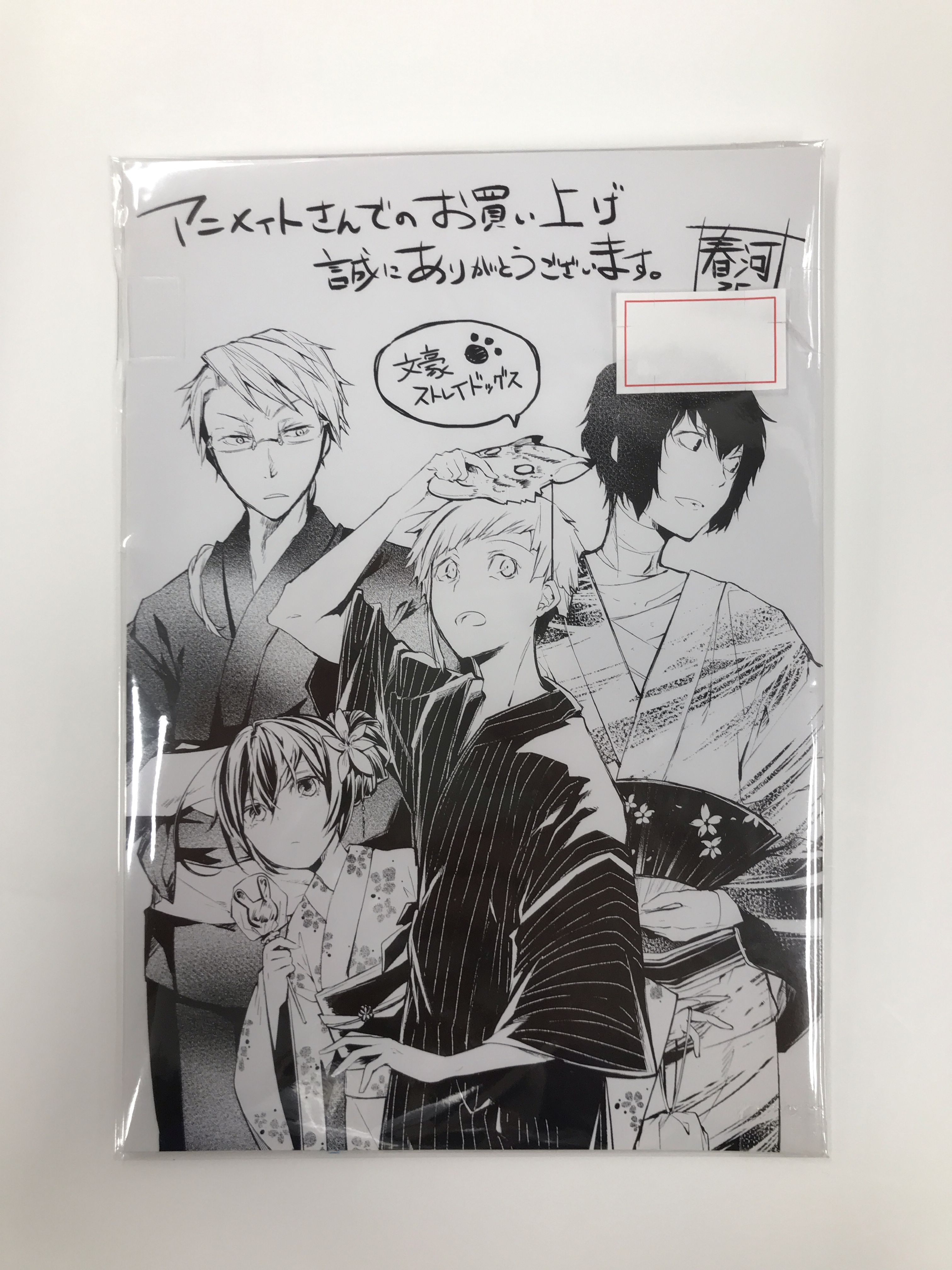 文豪ストレイドッグス アニメイト連動購入特典小冊子(B) 【アニメイト 書籍連動購入特典】