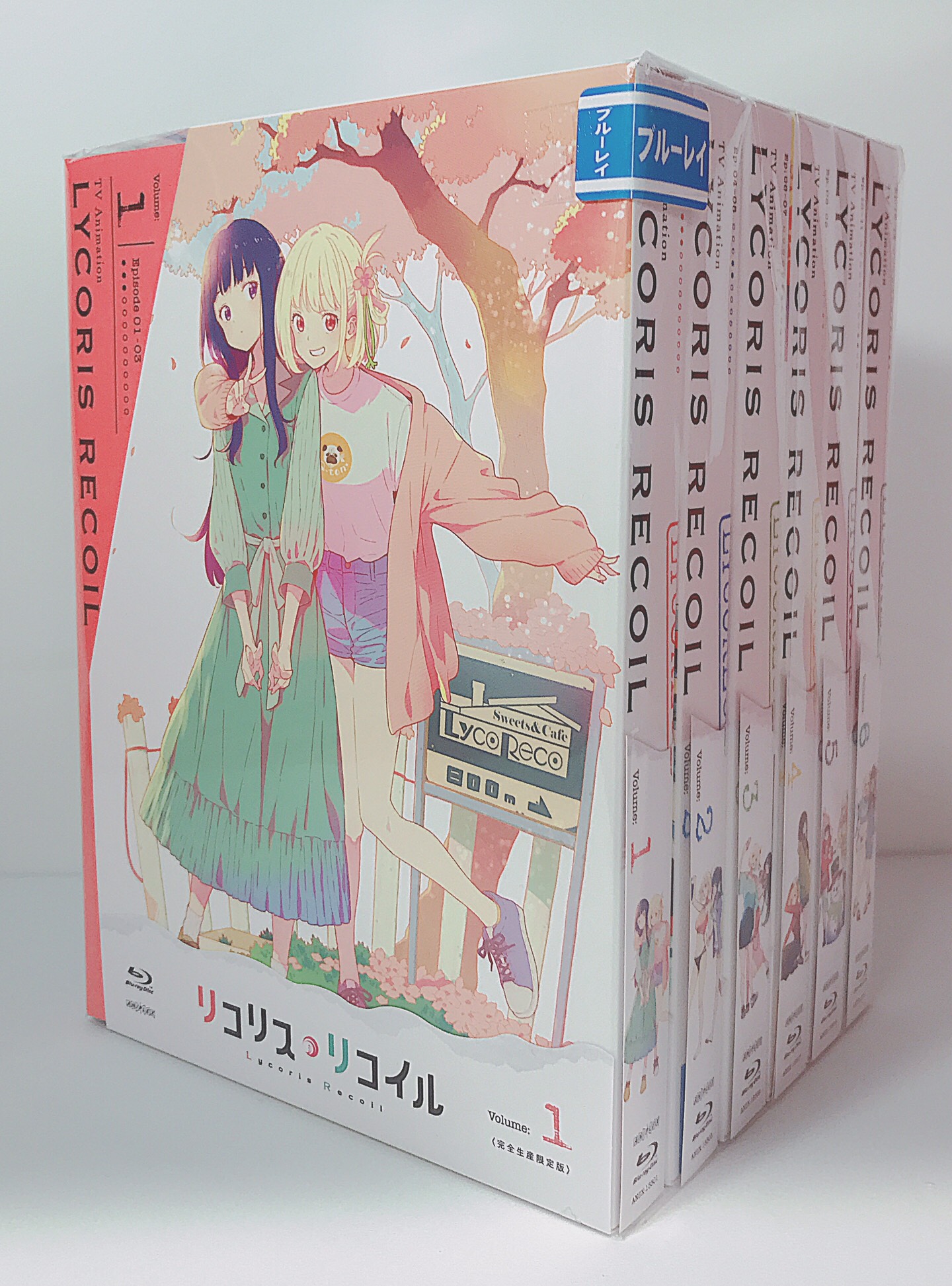 リコリス・リコイル 完全生産限定版 全6巻セット 【ブルーレイ】 ﾘｺﾘｽﾘｺｲﾙｶﾝｾﾞﾝｾｲｻﾝｹﾞﾝﾃｲﾊﾞﾝｾﾞﾝ06ｶﾝｾｯﾄ 映像 ...