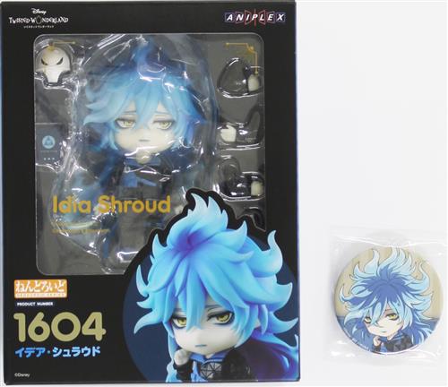 【未開封】ねんどろいど 1604 Disney TWISTED-WONDERLAND イデア・シュラウド+ANIPLEX+/GOODSMILE ONLINE SHOP購入特典 ねんどろいどぷらす 特製缶バッジ イデア・シュラウド 【ANIPLEX+/GOODSMILE ONLINE SHOP限定】 【フィギュア】[ANIPLEX]