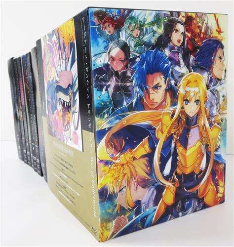 ソードアート・オンライン アリシゼーション War of Underworld 完全生産限定版 全8巻セット 【ブルーレイ】