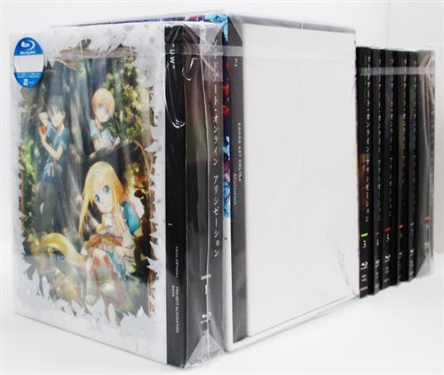 ソードアート・オンライン アリシゼーション 完全生産限定版 全8巻セット 【ブルーレイ】
