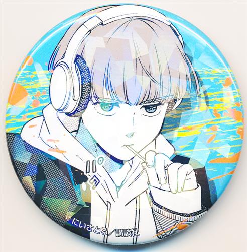 WIND BREAKER トレーディングホログラム缶バッジ 梶蓮 B