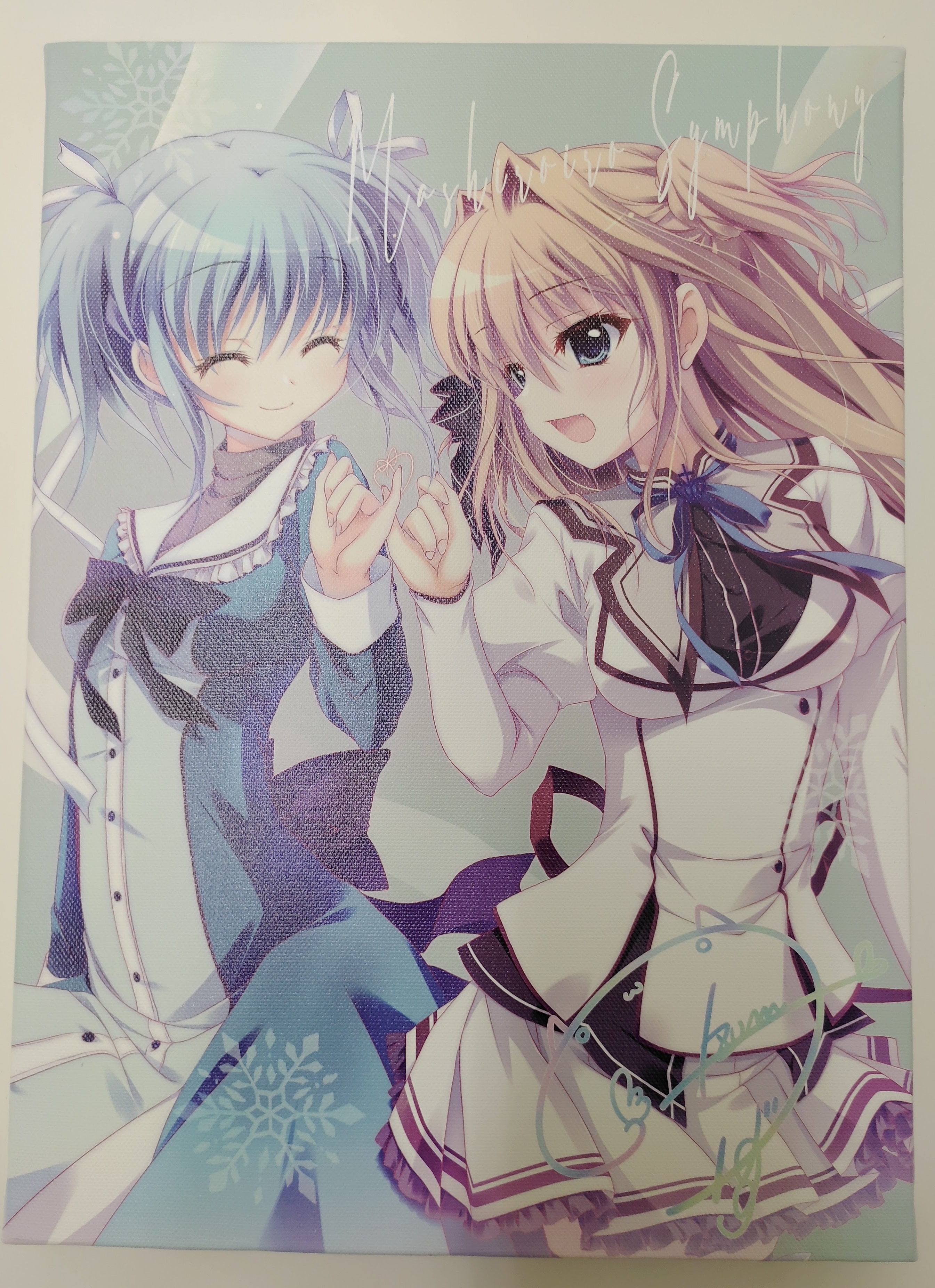 ましろ色シンフォニー ましろFHD記念リメイクキャンバスアート