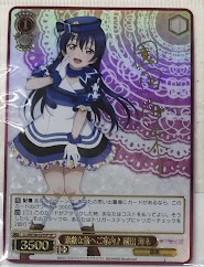 ラブライブ! スクフェスシリーズ感謝祭 2022 素敵な旅へご案内♪ 園田 海未(サイン+箔押し) LL/WE38-023SP 【SP】