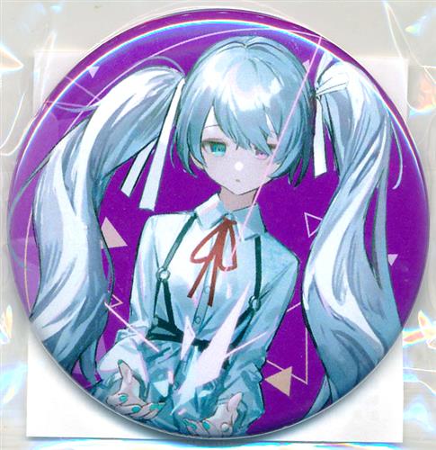プロジェクトセカイ カラフルステージ! 57mm缶バッジ 誰もいないセカイの初音ミクver. 【Amazon.co.jp CD購入特典】