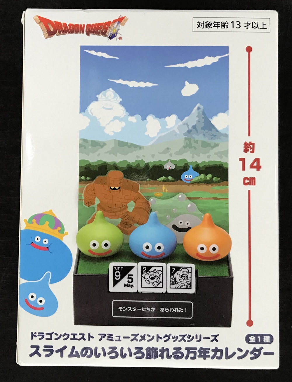 ドラゴンクエスト AM スライムのいろいろ飾れる万年カレンダー
