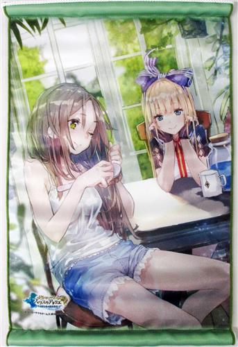 フィリスのアトリエ ～不思議な旅の錬金術士～ 特製A4タペストリー フィリス・ミストルート&イルメリア・フォン・ラインウェバー