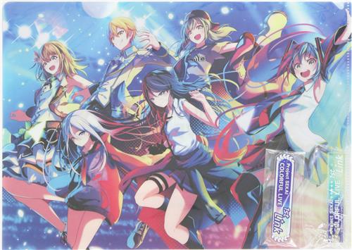 プロジェクトセカイ COLORFUL LIVE 1st - Link - クリアファイル+アクリルキーホルダー+アクリルバッジ+不織布バッグ セット 【プロジェクトセカイ COLORFUL LIVE 1st - Link - SS席チケット特典】