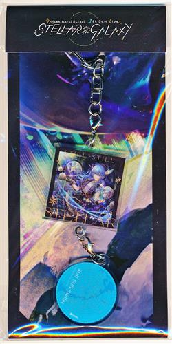 【未開封】ホロライブ Hoshimachi Suisei 1st Solo Live "STELLAR into the GALAXY" Album Art Keychain 星街すいせい