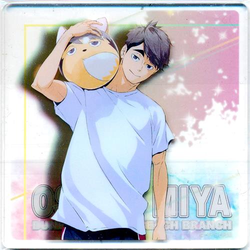 ハイキュー!! TO THE TOP TOHO animation STORE×文房具カフェ 2021 カラービーチモチーフ リユースコースター 宮治