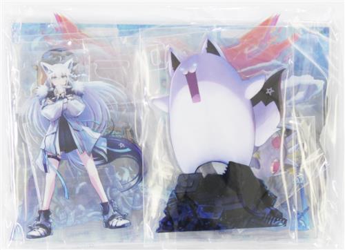 ホロライブ 活動三周年記念 ケースワベ先生描き下ろし マスコット大戦争アクリルジオラマスタンド 白上フブキ