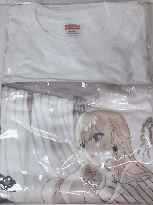 【未開封】ぶいすぽっ! 活動1周年記念グッズ2022 ロングTシャツ 藍沢エマ (Lサイズ)