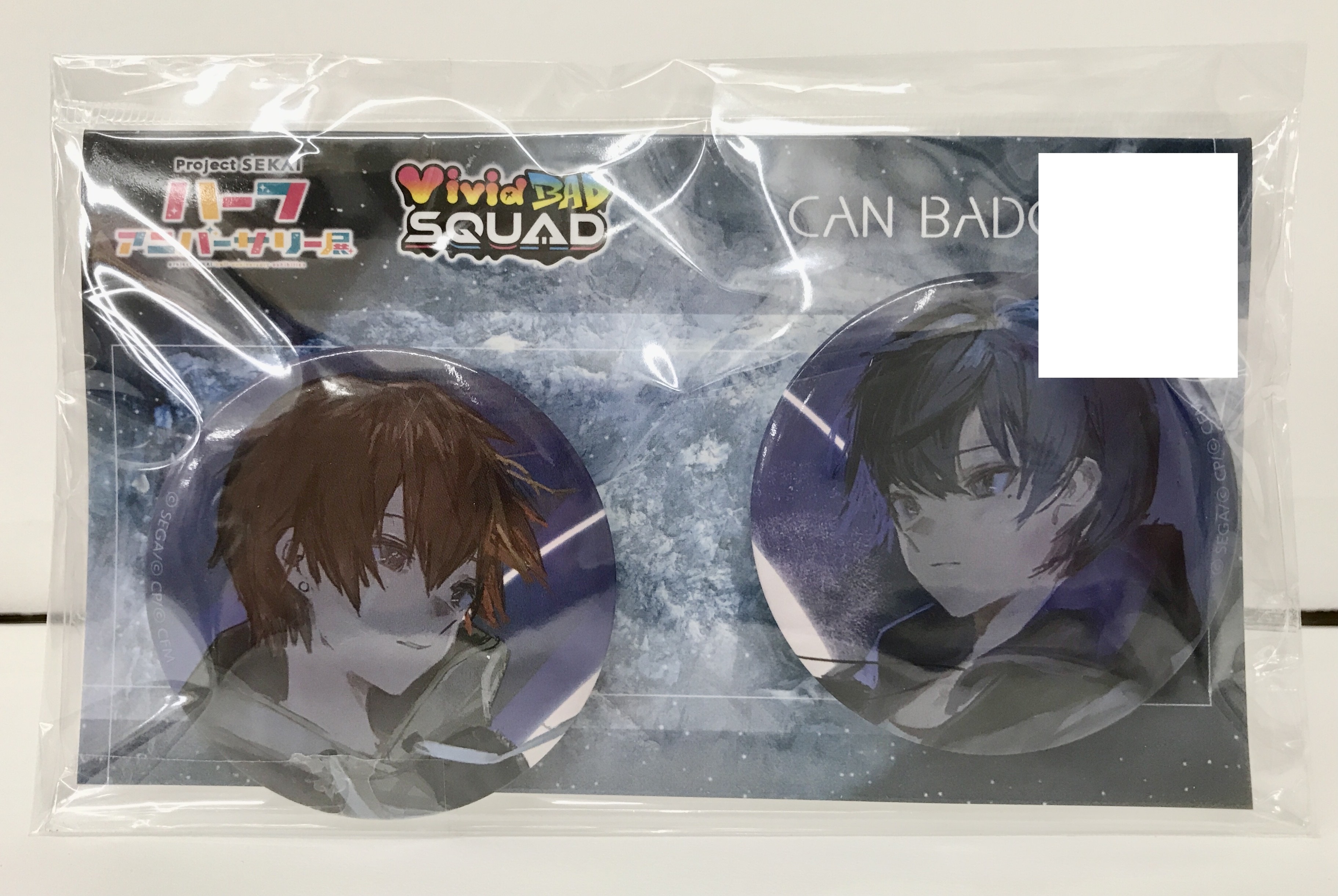 ビビバス ハーフアニバーサリー 缶バッジセット プロジェクトセカイ カラフルステージ! 缶バッジセット ハーフ