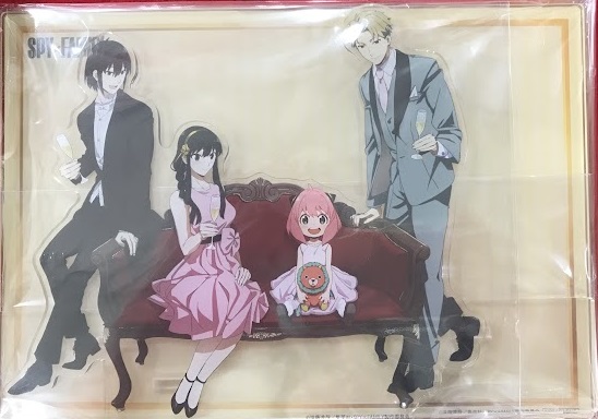 SPY×FAMILY スパイファミリー 全巻購入特典 アクスタ アクリルジオラマ SPY×FAMILY スパイファミリー アクスタ アクリルスタンド 本