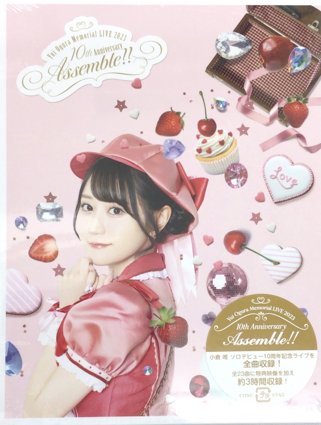 小倉唯 Memorial LIVE 2023 ～10th Anniversary Assemble!!～ [小倉唯]【ブルーレイ】