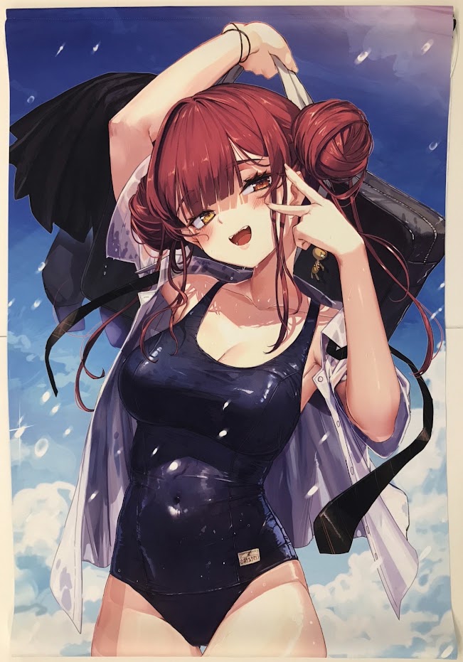 ホロライブ 等身大タペストリー 宝鐘マリン [あかさあい][Seaside] ﾎﾛ