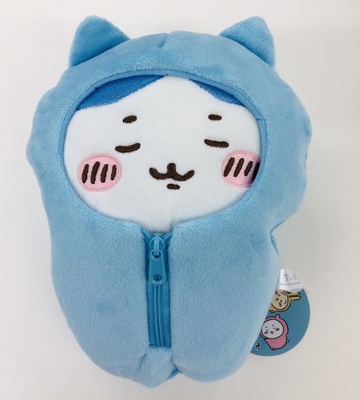 ちいかわ 寝袋ぬいぐるみ ハチワレ