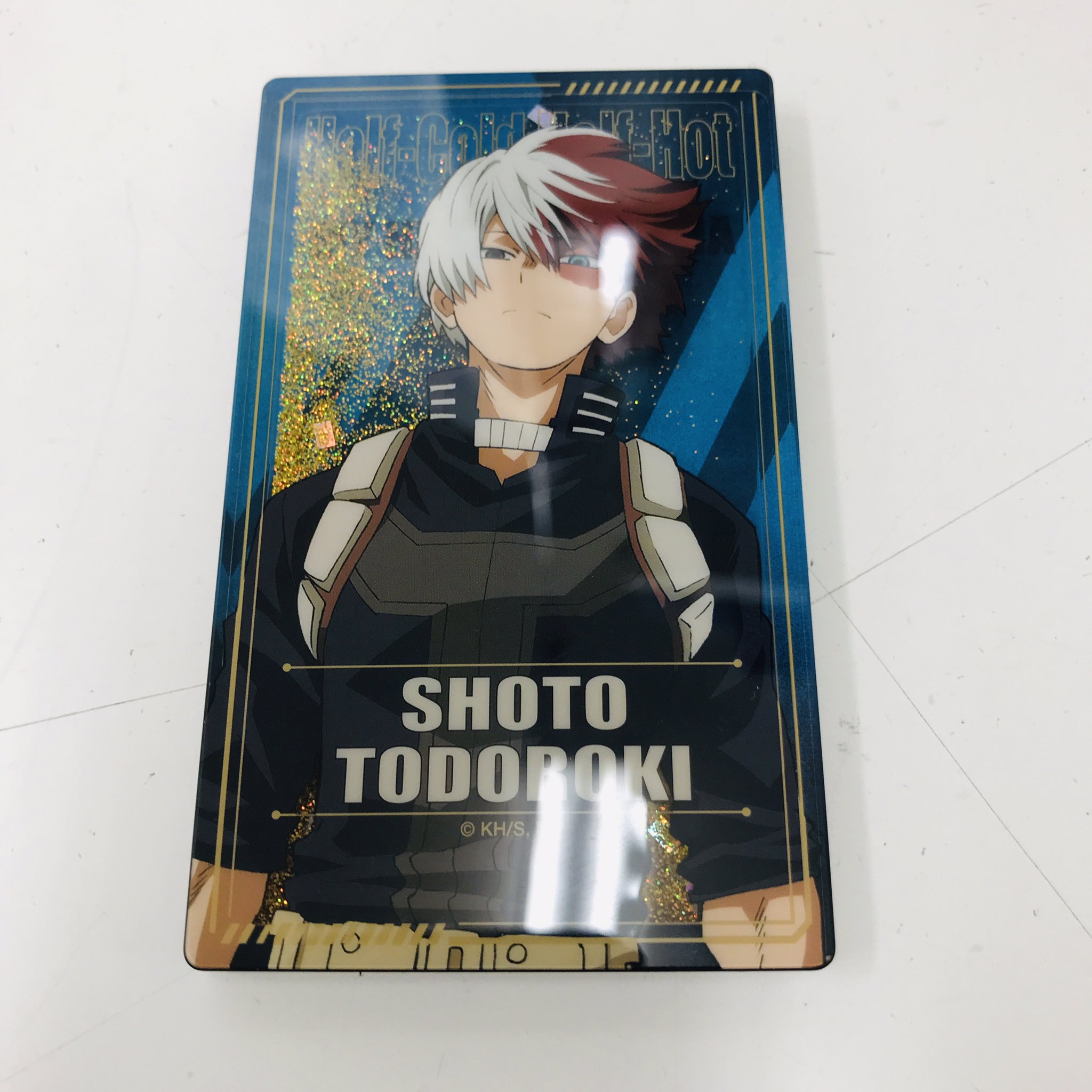 ヒロアカ 轟焦凍 トレーディングリキッドホログラムブロック RICH 僕のヒーローアカデミア トレーディングリキッドホログラム