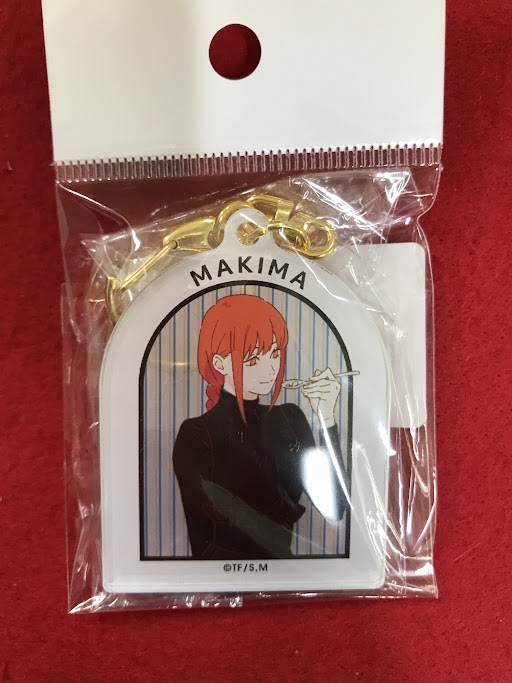 チェンソーマン カフェ アクリルキーホルダー マキマ ﾁｪﾝｿｰﾏﾝｶﾌｪｱｸﾘﾙ 