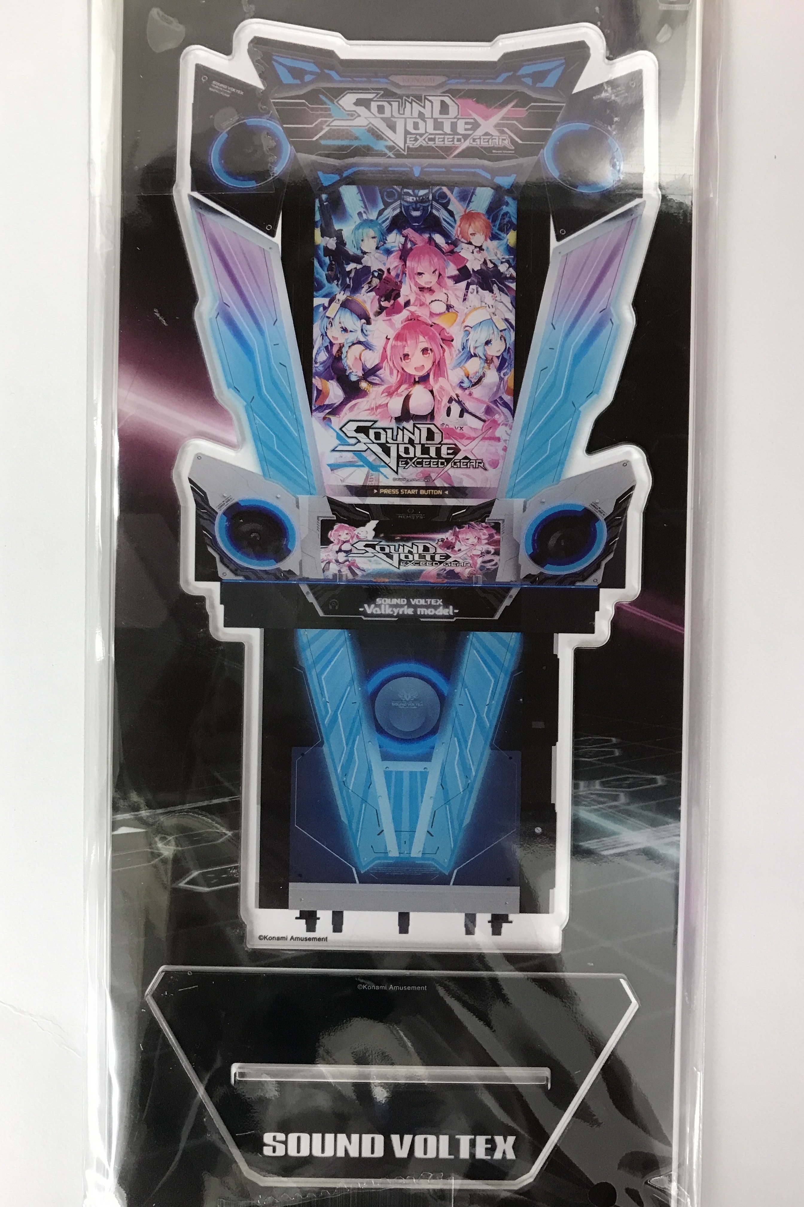 SOUND VOLTEX アクリルスタンド 2個セット SOUND VOLTEX EXCEED GEAR