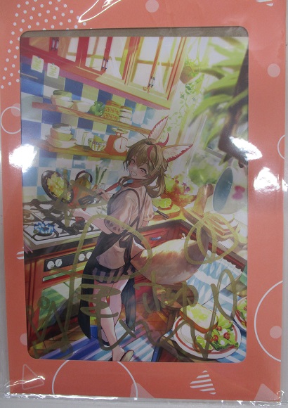 【全5種セット】ホロライブ　尾丸ポルカ　直筆サイン　アナザージャケット 全5種セット】ホロライブ 尾丸ポルカ 直筆サイン アナザージャケット