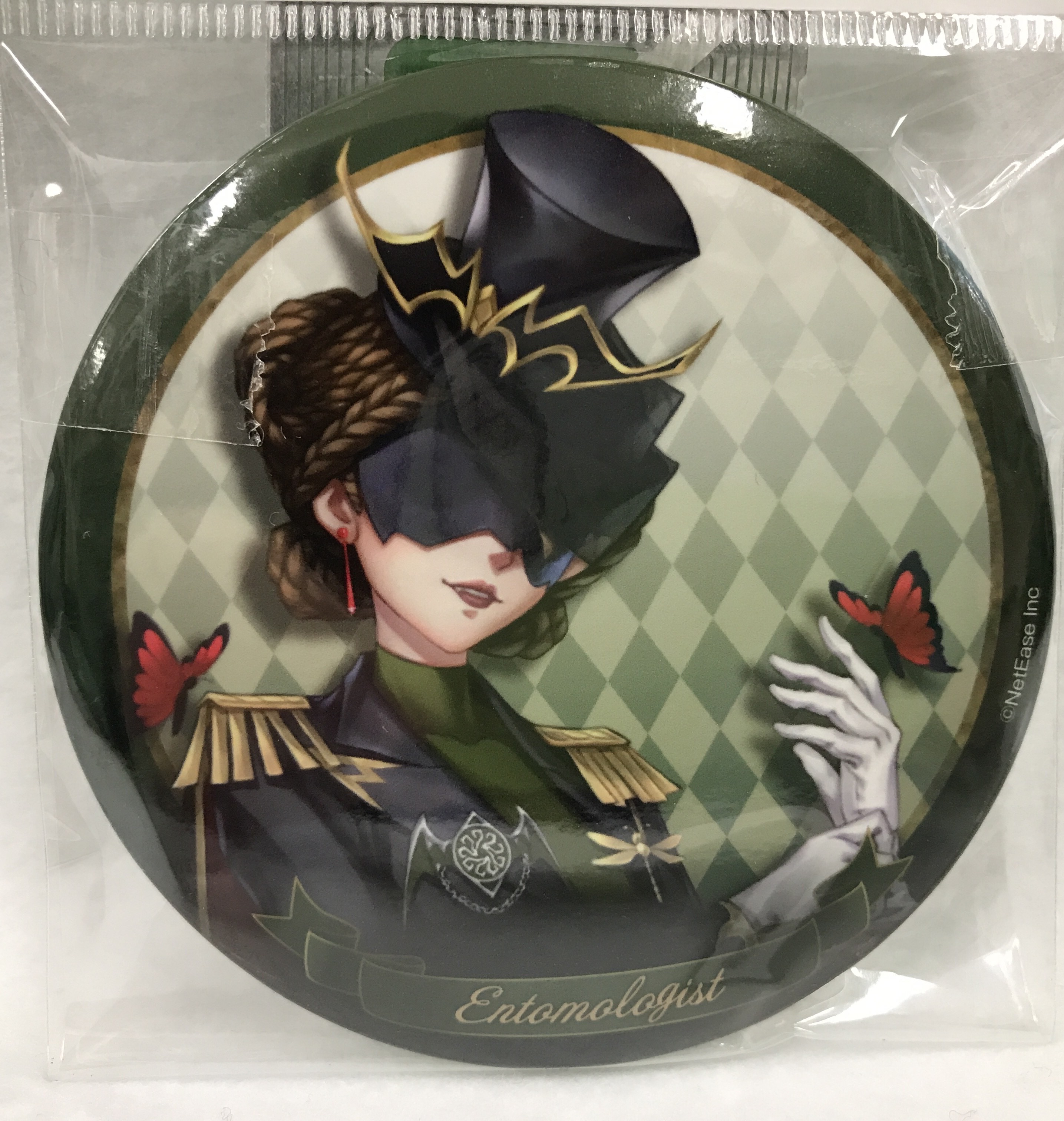 第5人格 identityV 昆虫学者 メリー・プリニウス 缶バッジ