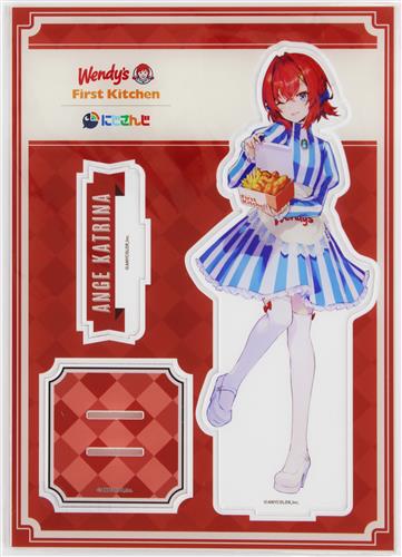 【未開封】にじさんじ×Wendy's×First Kitchen BIGアクリルスタンド アンジュ・カトリーナ