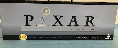 未開封】Happyくじ /PIXAR Last賞 ピクサーランプ&ピクサーロゴ 