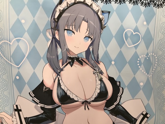 閃乱カグラ×ドン・キホーテ 描き下ろし等身大タペストリー ボンテージ 