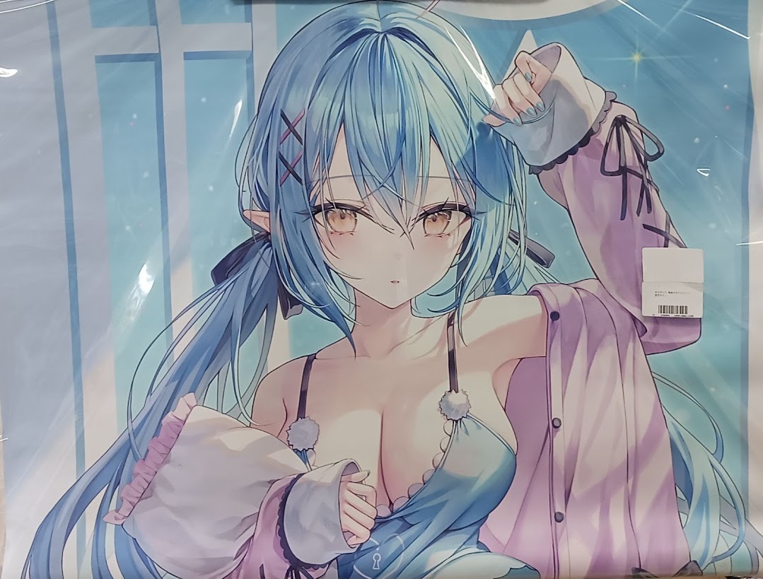 ホロライブ 等身大タペストリー 雪花ラミィ [リン☆ユウ][Rin