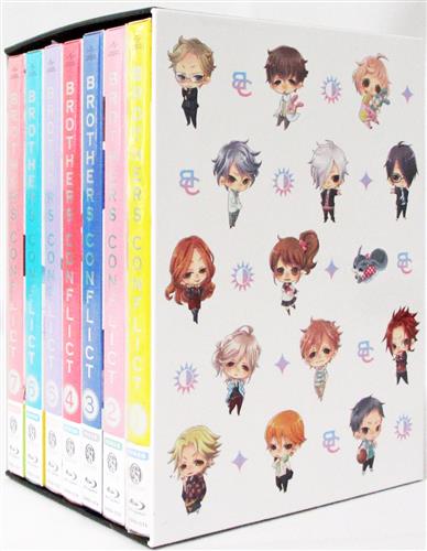 BROTHERS CONFLICT 初回限定版 全7巻+Amazon.co.jp 1巻購入特典全巻収納BOXセット 【ブルーレイ】