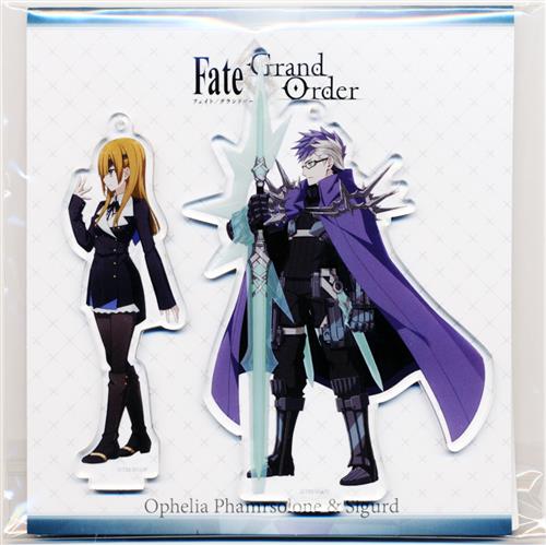 Fate/Grand Order バトルキャラ風アクリルスタンド オフェリア・ファムルソローネ&シグルド(セイバー)